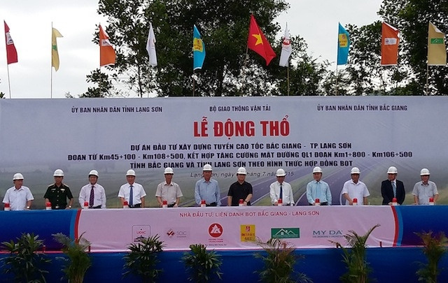 Khởi công xây dựng tuyến cao tốc Bắc Giang – Lạng Sơn