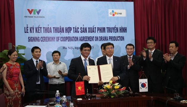 Hợp tác sản xuất phim truyền hình Việt Nam- Hàn Quốc