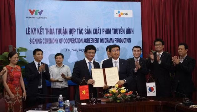 Hợp tác sản xuất phim truyền hình Việt Nam- Hàn Quốc