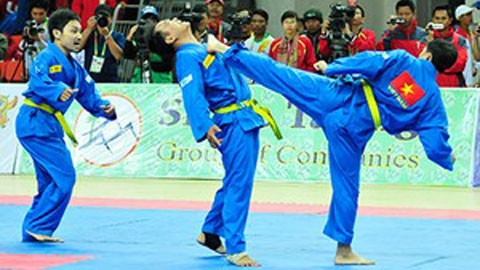 Vovinam thêm hai huy chương vàng