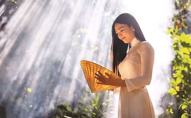 Vẻ đẹp lãng mạn. Ảnh: VĂN ĐÌNH HUY