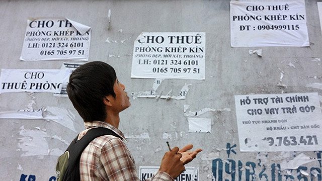 Tân sinh viên nên cẩn trọng trước những thông tin quảng cáo nhà trọ mập mờ.