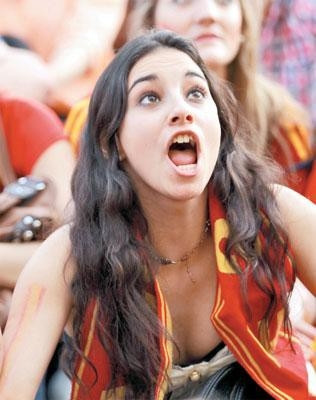 Cổ động viên Tây Ban Nha.