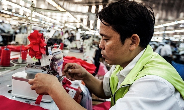 Công nhân may thuộc chương trình Better Work (Việc làm tốt hơn).