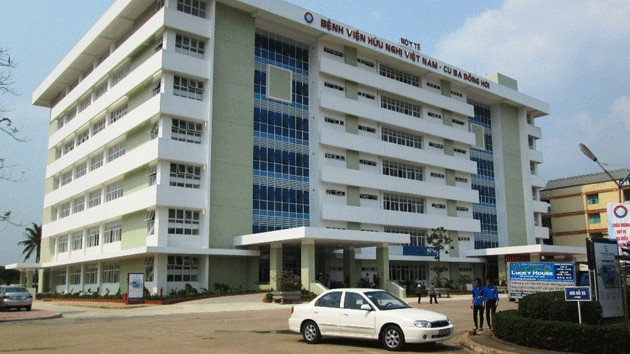 Toà nhà kỹ thuật nghiệp vụ cao Bệnh viện Hữu nghị Việt Nam - Cu ba Đồng Hới.