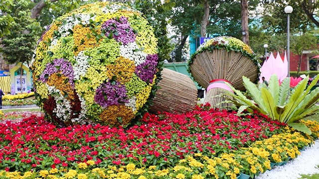 Hội hoa xuân và chợ hoa Tết TP Hồ Chí Minh