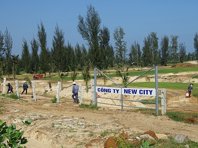 Một số hạng mục của Dự án New City Việt Nam đã cơ bản hoàn thành khi chưa đủ thủ tục đầu tư.