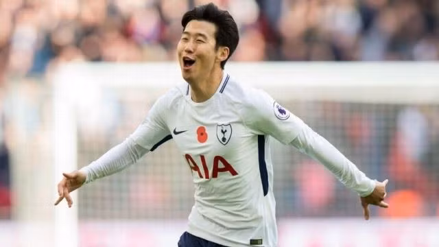 Son Heung-Min ghi bàn duy nhất của trận đấu cho Tottenham.