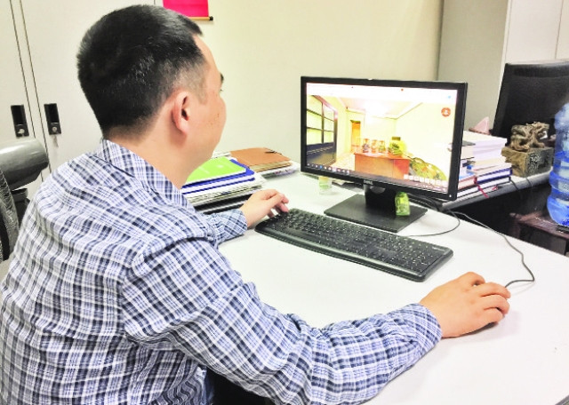 “Khách tham quan” khám phá di tích Nhà và Hầm D67 trên không gian mạng.