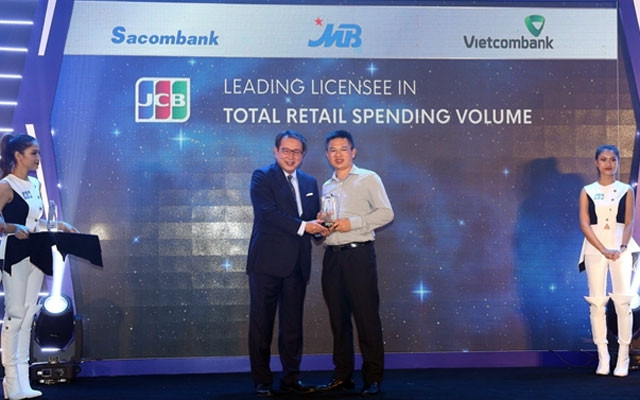 MB nhận bốn giải thưởng từ tổ chức thẻ quốc tế Nhật Bản JCB