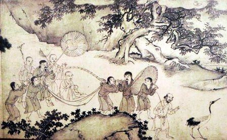 Phật hoàng Trần Nhân Tông về kinh sư.