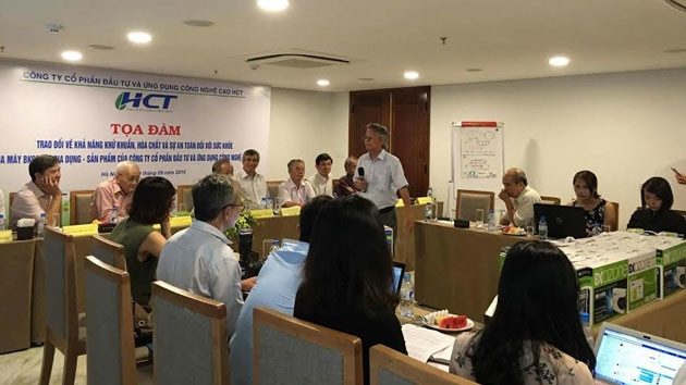 Cần xây dựng quy chuẩn về ngưỡng ozone an toàn và máy khử độc ozone