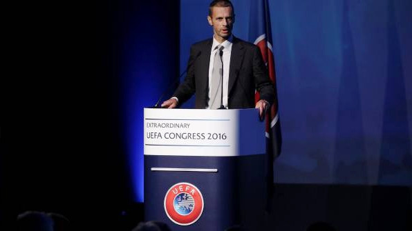 Chủ tích mới của UEFA, Aleksander Ceferin. (Ảnh: Reuters)