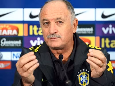 HLV Felipe Scolari, một trong những nhà cầm quân xuất sắc của bóng đá Brazil.