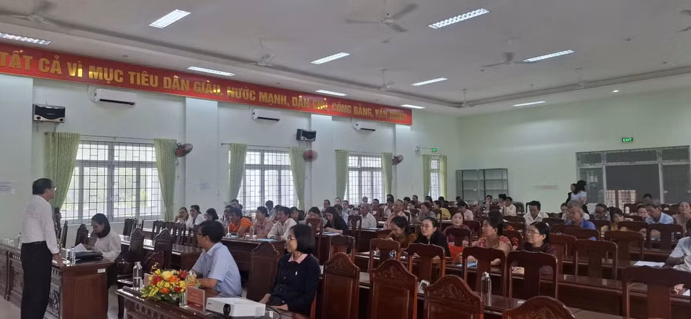 Phát huy vai trò hòa giải viên – những “cầu nối” bền chặt trong cộng đồng.