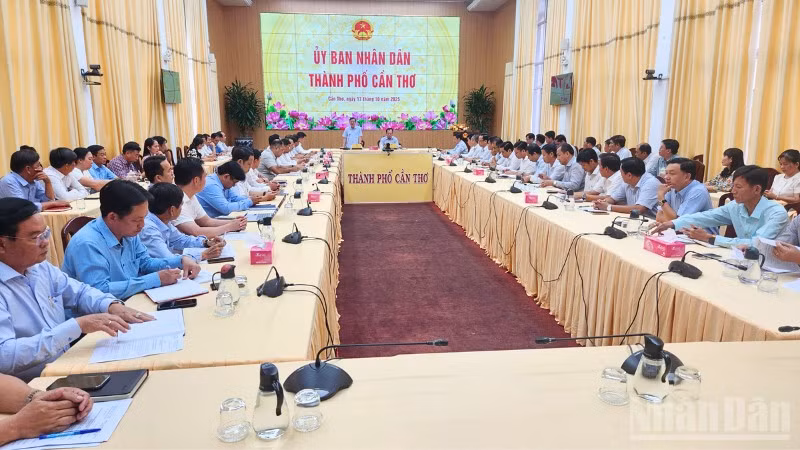 Quang cảnh buổi làm việc