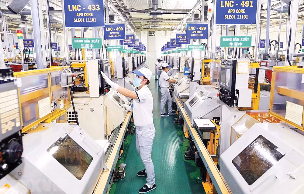 Doanh nghiệp FDI tại khu chế xuất Tân Thuận Thành phố Hồ Chí Minh. Ảnh: Danh Lam