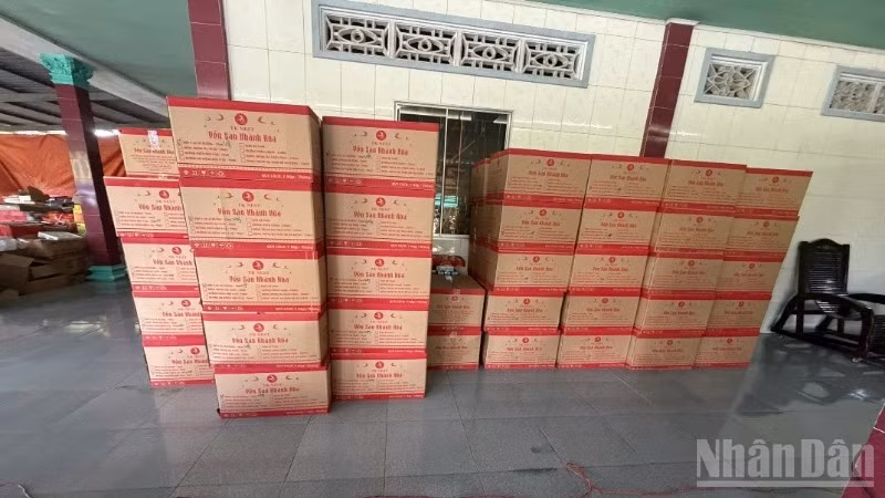 Tang vật bị cơ quan Công an phát hiện và thu giữ để điều tra xử lý. (Ảnh: Công an cung cấp)