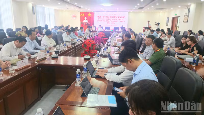 Quang cảnh Hội thảo.