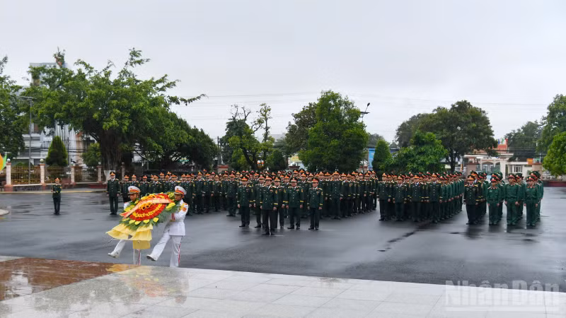 Toàn cảnh buổi lễ.
