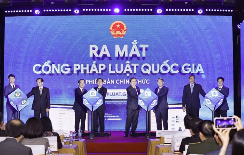 Cổng pháp luật quốc gia vận hành ổn định, đang tiếp tục được hoàn thiện để đáp ứng yêu cầu giữ vai trò trung tâm trong hệ sinh thái pháp luật số quốc gia.