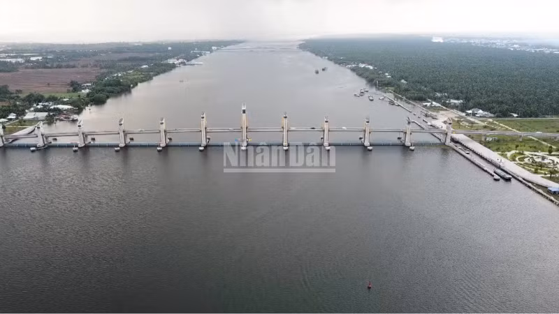 Công trình thủy lợi Cái Lớn – Cái Bé thuộc tỉnh Kiên Giang