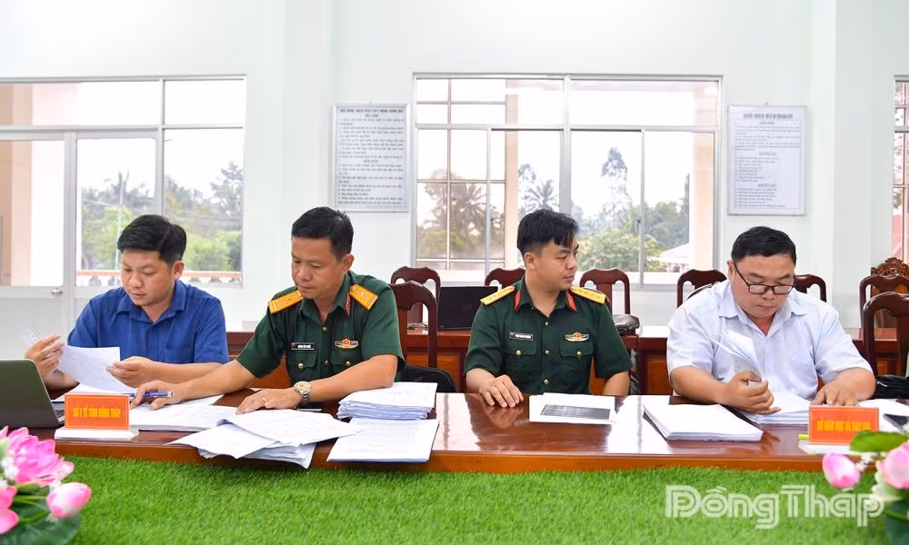 Hồ sơ tuyển chọn và gọi công dân nhập ngũ bảo đảm đầy đủ, đạt chất lượng cao.