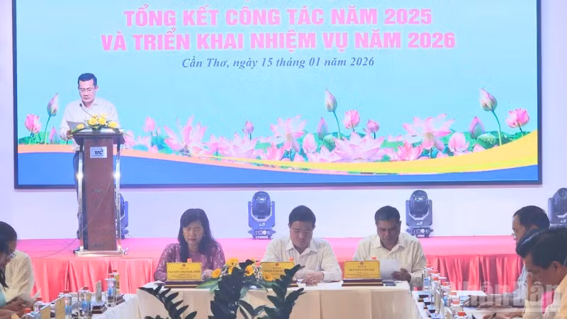 Quang cảnh hội nghị tổng kết.