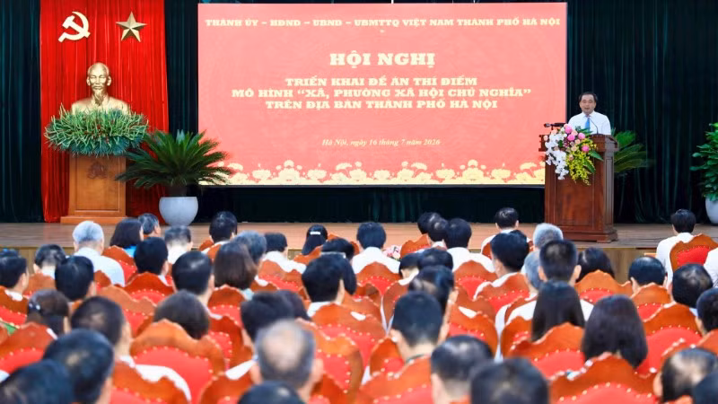 Quang cảnh hội nghị sáng 16/7.