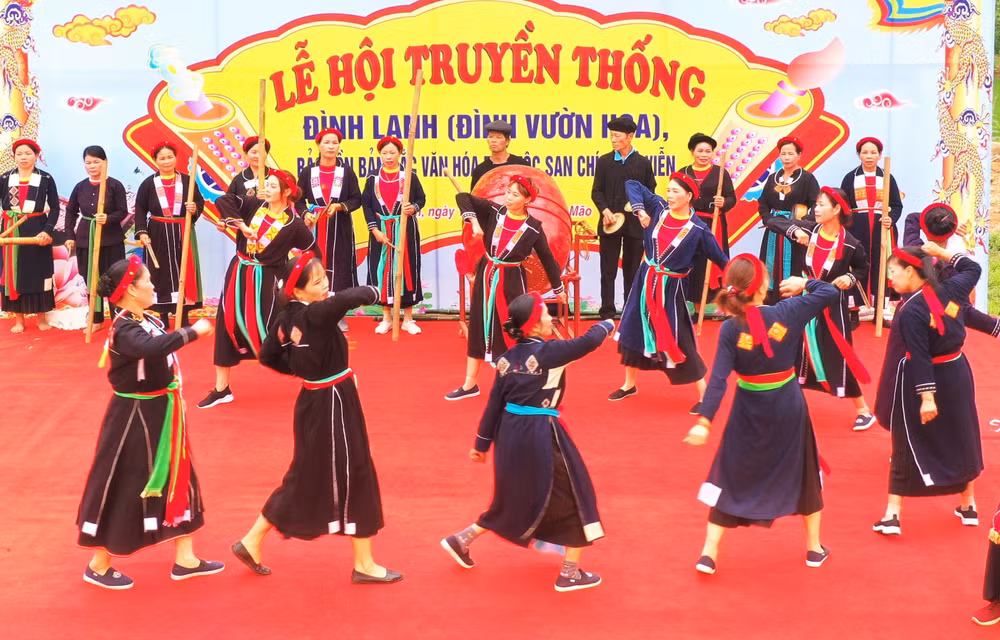 Phát triển du lịch gắn với bảo tồn giá trị văn hóa ở Sơn Động. (Ảnh Xuân Thỏa)