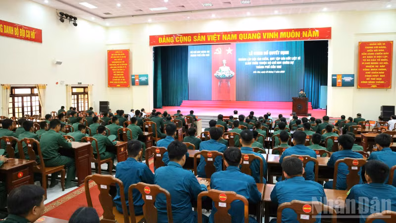 Quang cảnh buổi lễ.