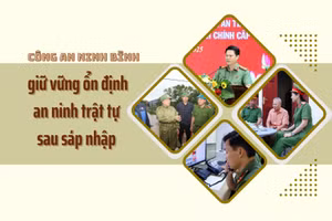 Công an Ninh Bình giữ vững ổn định an ninh trật tự sau sáp nhập 