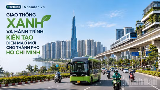 Giao thông xanh và hành trình kiến tạo diện mạo mới cho Thành phố Hồ Chí Minh