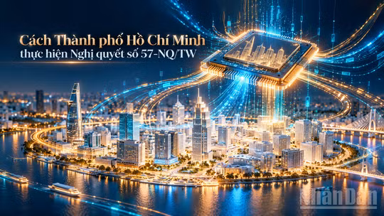 Cách Thành phố Hồ Chí Minh thực hiện Nghị quyết số 57-NQ/TW
