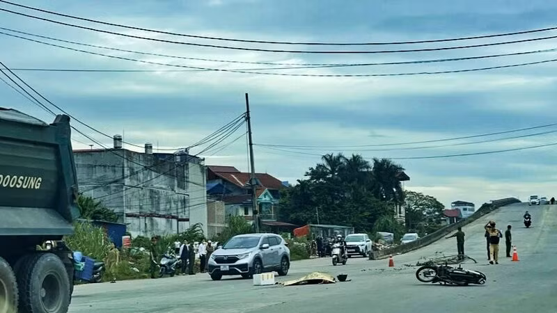 Một vụ tai nạn giao thông chết người xảy ra trên đường Bắc Sơn kéo dài.