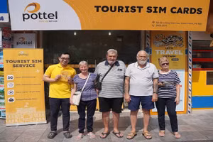 Sản phẩm SIM du lịch Pottel dành cho khách quốc tế của Vietnam Post.