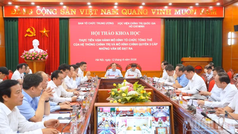 Quang cảnh hội thảo. (Ảnh: HẢI ĐĂNG)