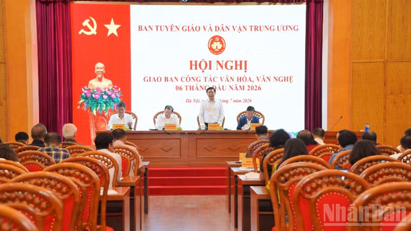 Quang cảnh hội nghị. (Ảnh: HẢI ĐĂNG)