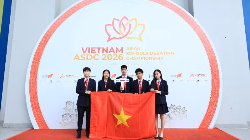 Giải đấu ASDC 2026 thu hút những học sinh đam mê bộ môn tranh biện. 