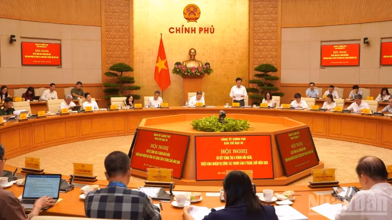 Quang cảnh hội nghị. (Ảnh: HẢI ĐĂNG)