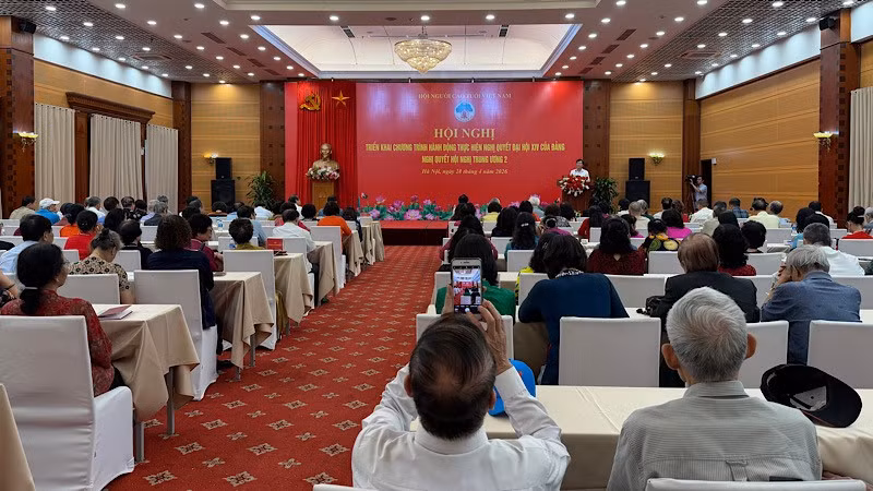 Toàn cảnh hội nghị triển khai chương trình hành động thực hiện Nghị quyết Đại hội XIV của Đảng.