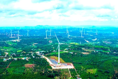 Trong nhiệm kỳ 2020-2025, tỉnh Đắk Lắk thu hút được nhiều dự án năng lượng tái tạo lớn đầu tư vào tỉnh.