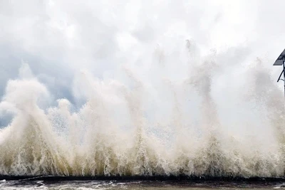 Sáng 24/9, bão Bualoi đang hoạt động ở vùng biển phía đông Philippines, với tâm bão ở khoảng 9,8 độ vĩ bắc; 132,4 độ kinh đông; sức gió mạnh nhất vùng gần tâm bão cấp 9, giật cấp 11. (Ảnh minh họa)