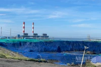 Bãi tro xỉ của các nhà máy nhiệt điện.