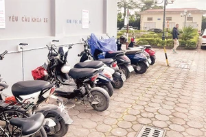 Xe điện được ưu tiên bố trí khu vực sạc riêng biệt.