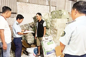 Lực lượng Quản lý thị trường Thành phố Hồ Chí Minh phát hiện nhiều thực phẩm, bánh kẹo không rõ nguồn gốc, xuất xứ.