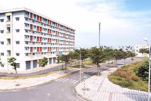 Một dự án nhà ở xã hội dành cho người lao động ở xã Nhơn Trạch, Đồng Nai.