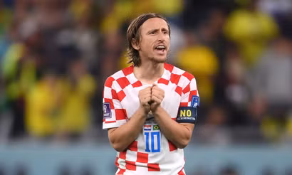 Biểu tượng bóng đá Croatia - Luka Modric. (Ảnh: Reuters)