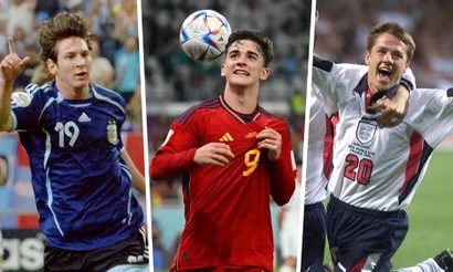 Messi, Gavi, Owen - 3 trong số những cầu thủ trẻ nhất ghi bàn tại World Cup.