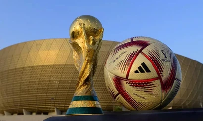 Al Hilm - trái bóng chính thức của vòng bán kết và trận chung kết FIFA World Cup 2022. (Ảnh: FIFA)